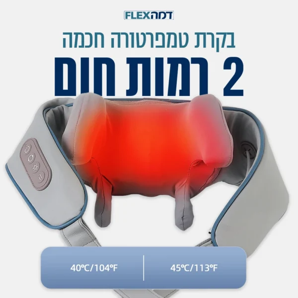 ⁦מכשיר עיסוי מתקדם לגב - רב תכליתי⁩ – תמונה ⁦3⁩